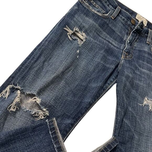 Current/Elliot The Boyfriend Women’s Distressed Jeans - Picture 4 of 10